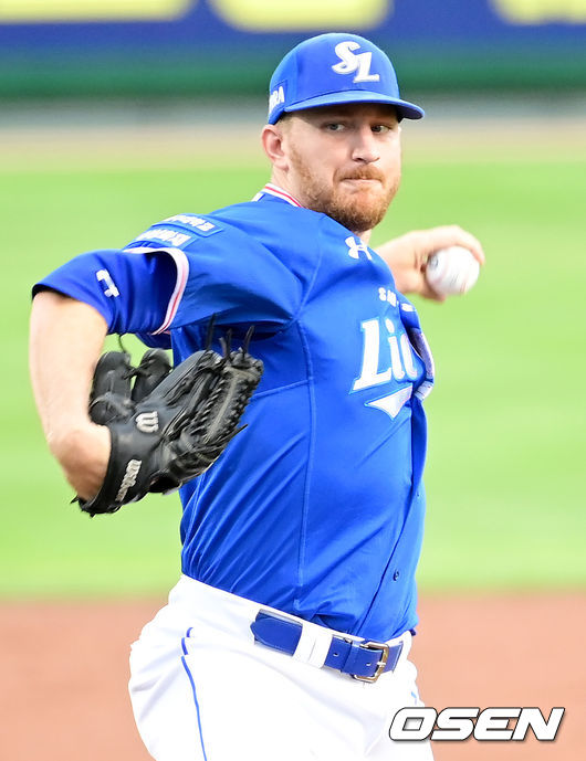 삼성 라이온즈 투수 마이크 몽고메리 / OSEN DB