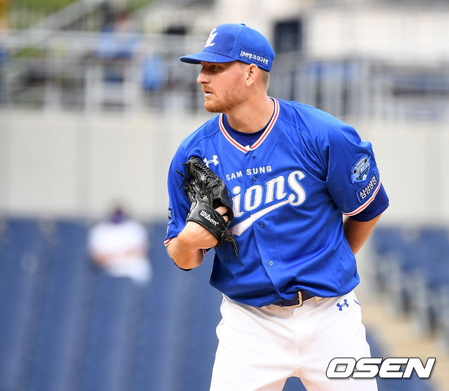 삼성 라이온즈 투수 마이크 몽고메리 / OSEN DB
