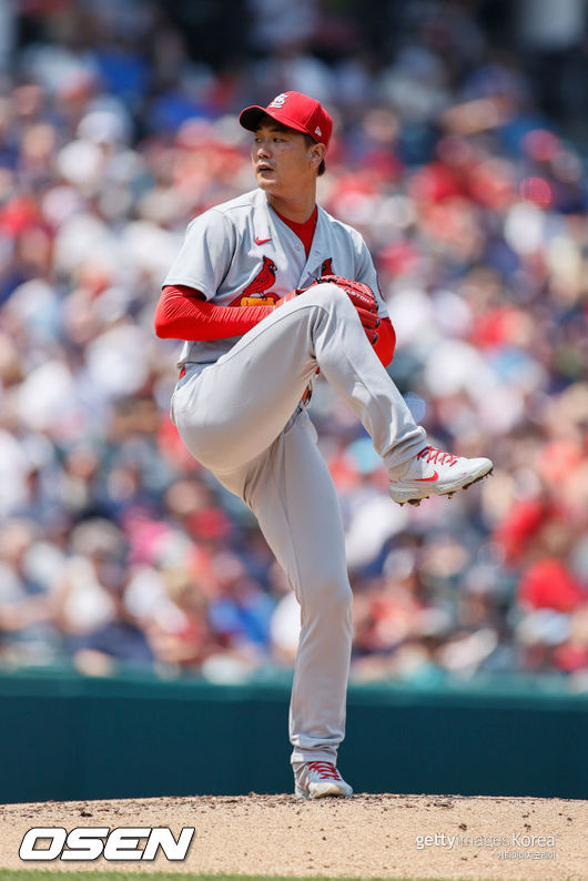 [사진] 세인트루이스 좌완 김광현. ⓒGettyimages(무단전재 및 재배포 금지)