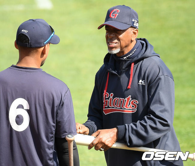 롯데 자이언츠 코치 시절 훌리오 프랑코 /OSEN DB