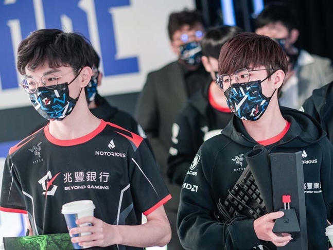 '도고' 추쯔취안(왼쪽). /라이엇 게임즈 제공.