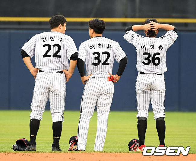 LG 트윈스 외야진 / OSEN DB