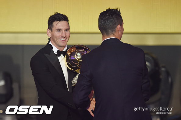 [사진] 2015년 발롱도르 수상식 /ⓒGettyimages(무단전재 및 재배포 금지)