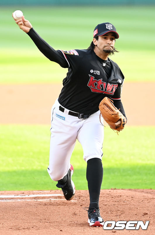 KT 위즈 투수 윌리엄 쿠에바스 / OSEN DB