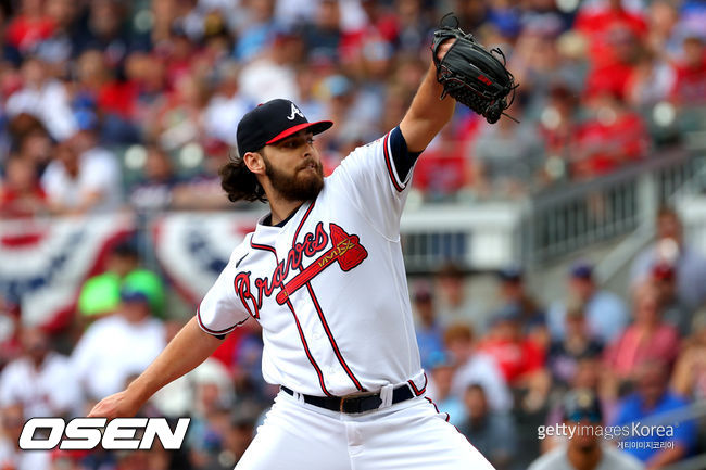[사진] 애틀랜타 브레이브스 이안 앤더슨. ⓒGettyimages(무단전재 및 재배포 금지)