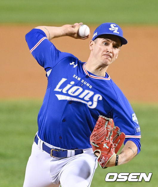 삼성 라이온즈 외국인 투수 데이비드 뷰캐넌 / OSEN DB