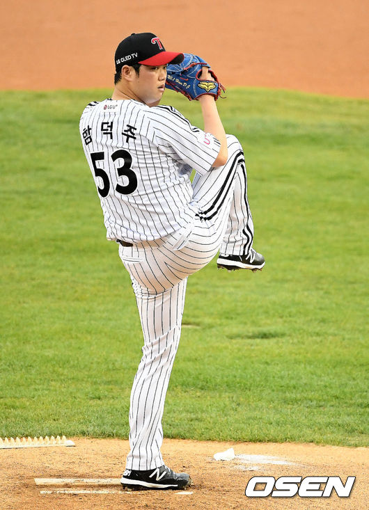 LG 트윈스 투수 함덕주./OSEN DB