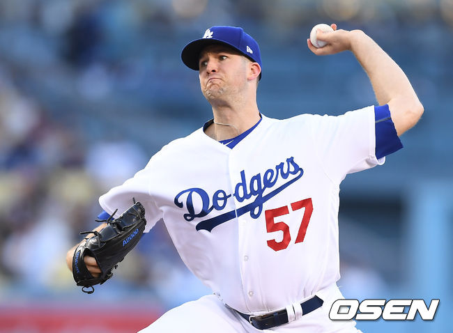 LA 다저스 시절 알렉스 우드 /OSEN DB