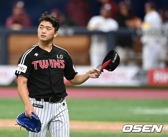 LG 트윈스 투수 고우석./OSEN DB