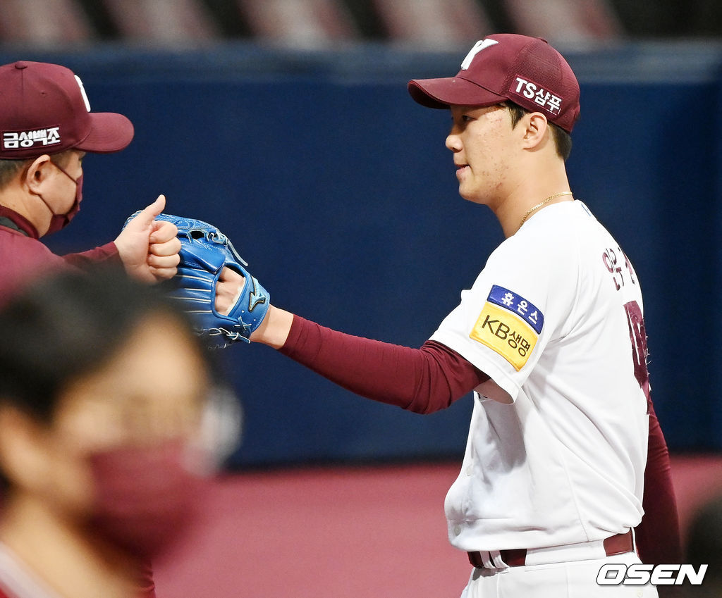 키움 히어로즈 안우진. /OSEN DB
