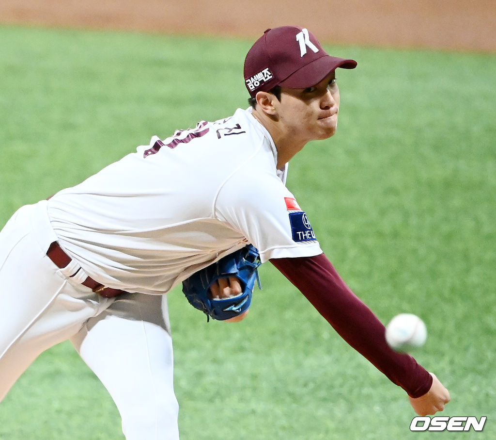 키움 히어로즈 안우진. /OSEN DB