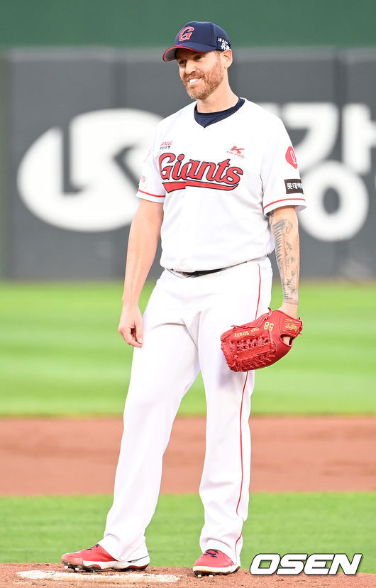 롯데 자이언츠 댄 스트레일리 /OSEN DB