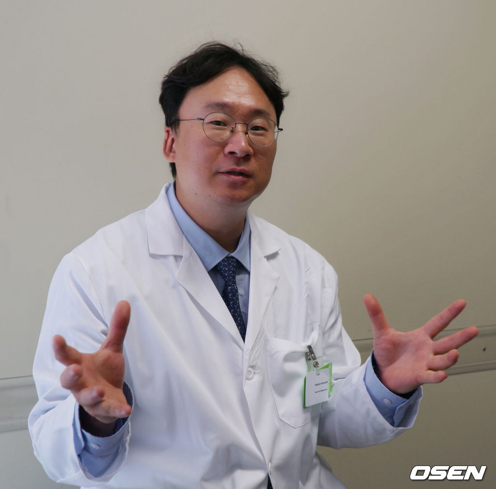 [OSEN=LA, 이사부 통신원] 컬란-조브 클리닉에서 연수 중인 금정섭 세종 스포츠 정형외과 원장  /lsboo@osen.co.kr