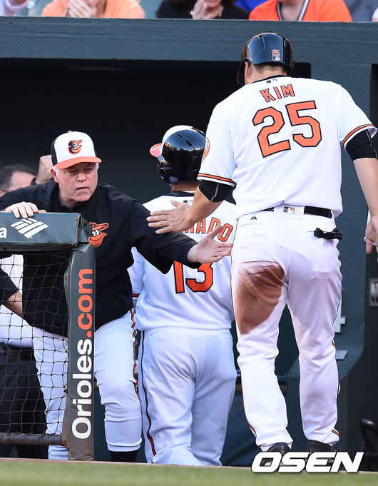 볼티모어 오리올스 시절 벅 쇼월터 감독 / OSEN DB