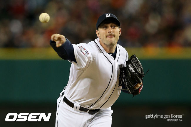 [사진] 2012년 디트로이트 시절 맥스 슈어저. ⓒGettyimages(무단전재 및 재배포 금지)