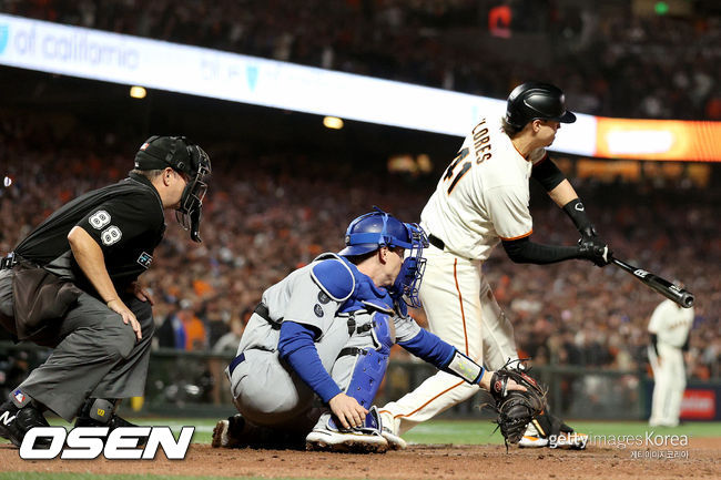 [사진] 샌프란시스코 자이언츠 윌머 플로레스. ⓒGettyimages(무단전재 및 재배포 금지)