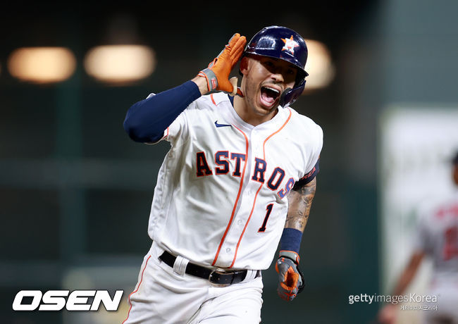 [사진] 휴스턴 애스트로스 카를로스 코레아. ⓒGettyimages(무단전재 및 재배포 금지)