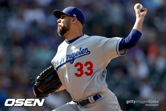 [사진] LA 다저스 데이빗 프라이스 ⓒGettyimages(무단전재 및 재배포 금지)