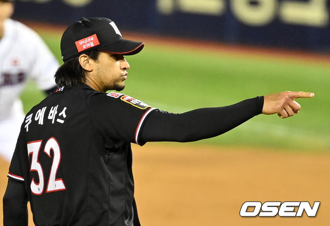 KT 위즈 외국인 투수 쿠에바스. / OSEN DB