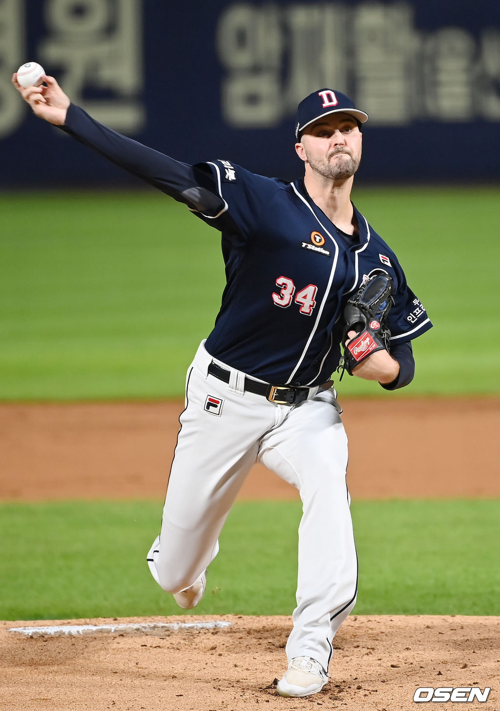 두산 베어스 워커 로켓. /OSEN DB