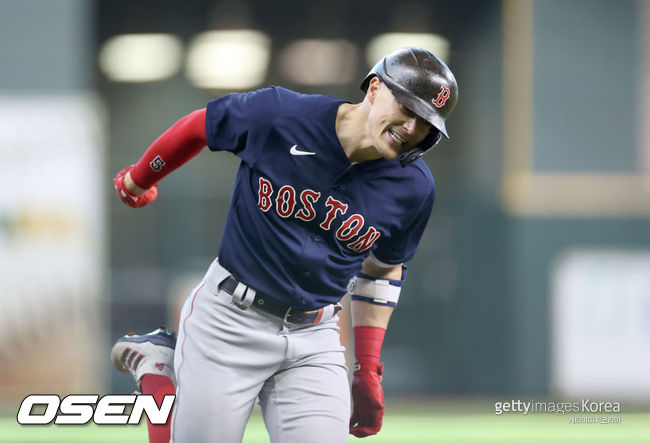 [사진] 보스턴 키케가 2021년 10월 19일(한국시간) 휴스턴과 3차전에서 2번 타자로 나선다. ⓒGettyimages(무단전재 및 재배포 금지)