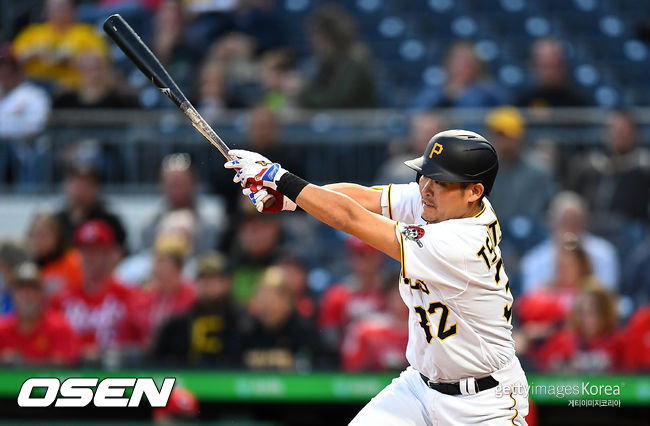 [사진] 피츠버그 파이어리츠 쓰쓰고 요시토모. ⓒGettyimages(무단전재 및 재배포 금지)