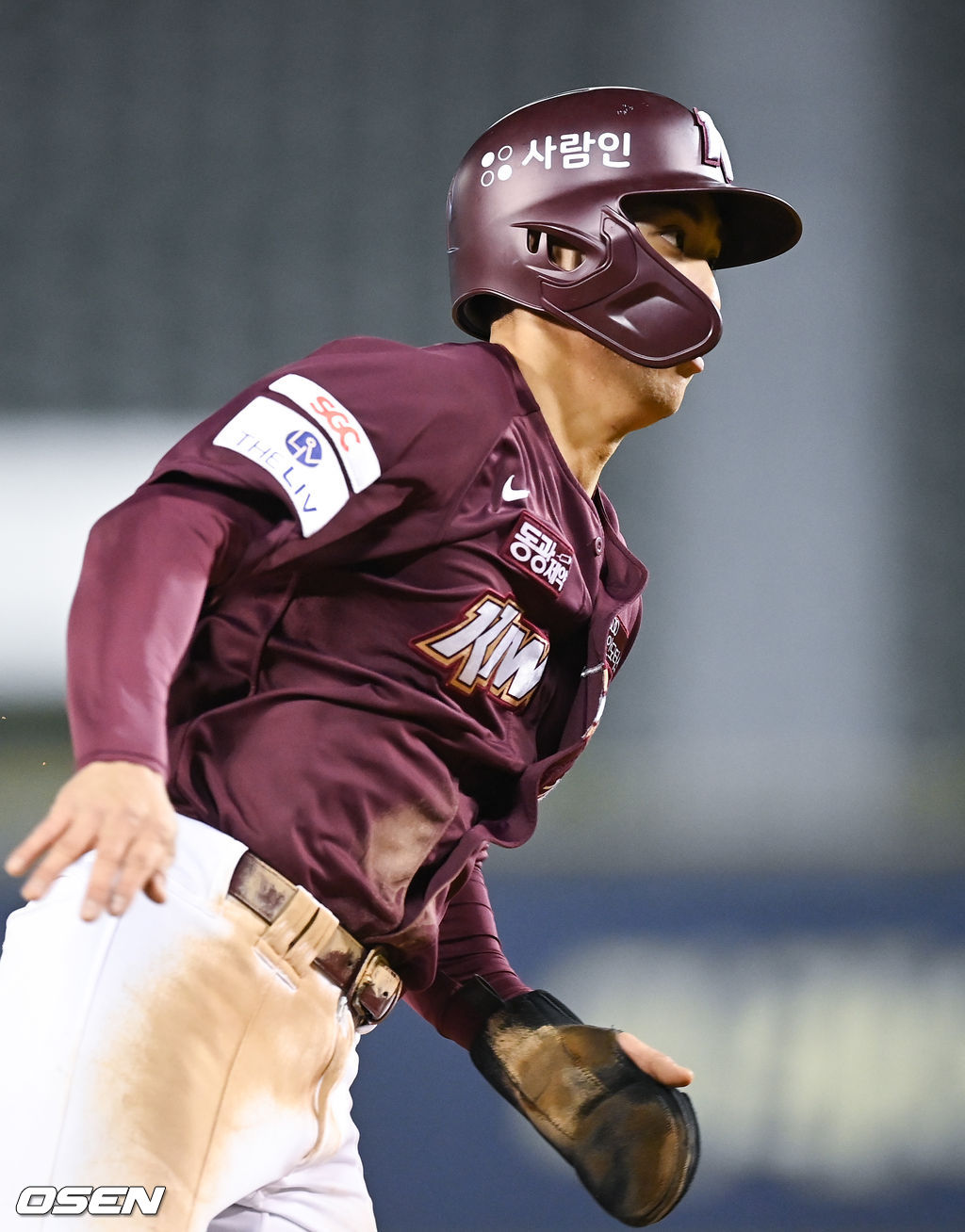 5회초 1사 2루 키움 송성문의 1타점 적시타때 2루 주자 이정후가 3루를 돌아 홈으로 질주하고 있다. 2021.10.21 / soul1014@osen.co.kr