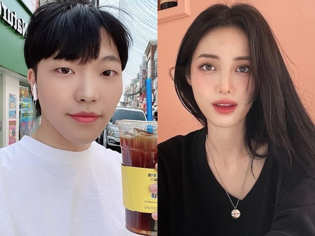 최고기(왼쪽), 유깻잎 인스타그램