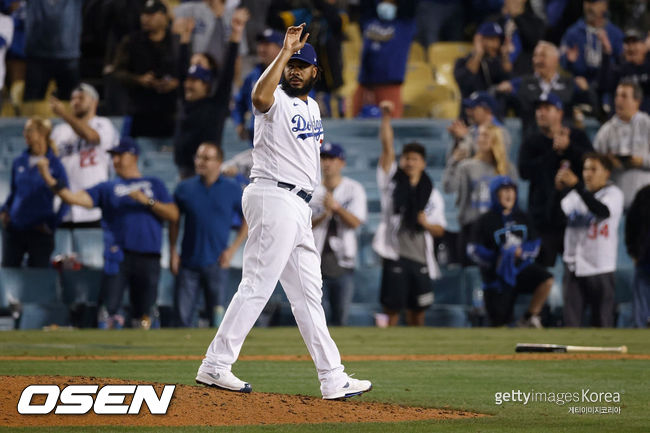 [사진] LA 다저스 켄리 잰슨 ⓒGettyimages(무단전재 및 재배포 금지)