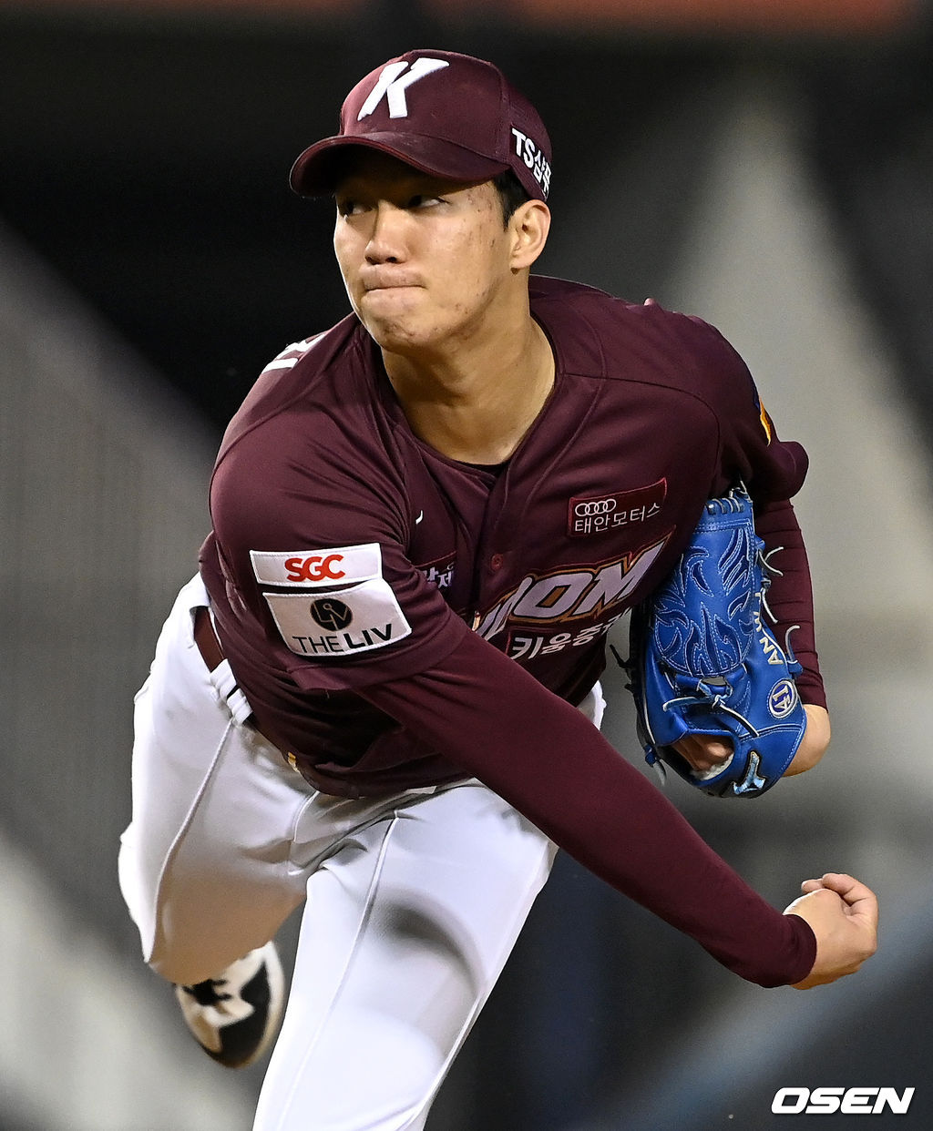 키움 히어로즈 안우진. /OSEN DB