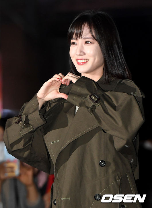 배우 박은빈이 종방연에 참석하며 포즈를 취하고 있다. /dreamer@osen.co.kr