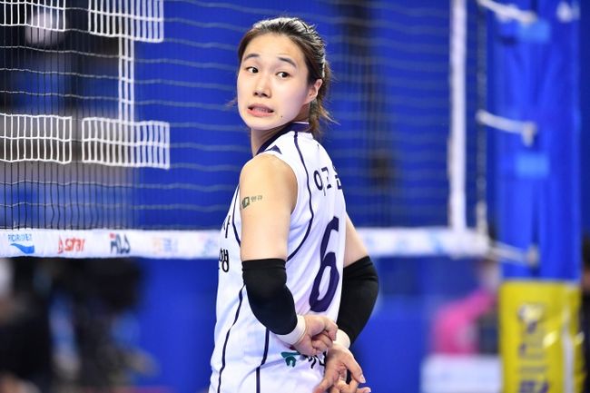 도로공사는 26일 화성종합실내체육관에서 2021-2022 도드람 V리그 정규시즌 1라운드 IBK기업은행과 경기에서 세트 스코어 3-1(25-22, 25-10. 20-25, 25-17)로 이겼다. 세터 이고은이 활약했다./ KOVO 제공