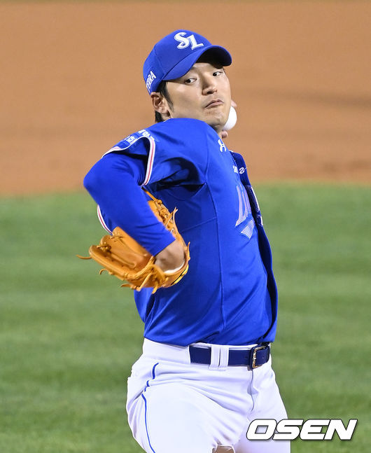 삼성 라이온즈 투수 백정현 / OSEN DB