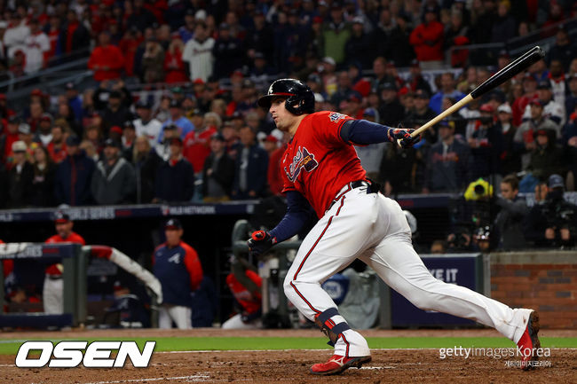 [사진] 애틀랜타 브레이브스 오스틴 라일리. ⓒGettyimages(무단전재 및 재배포 금지)