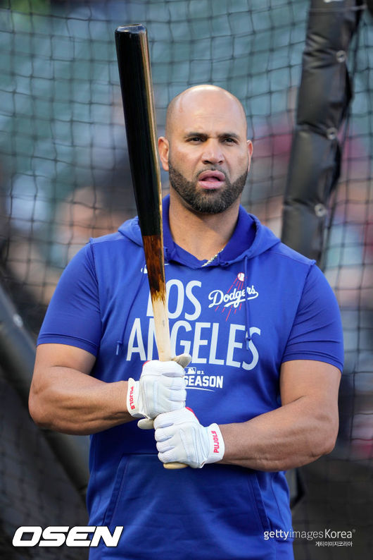 [사진] 알버트 푸홀스 ⓒGettyimages(무단전재 및 재배포 금지)