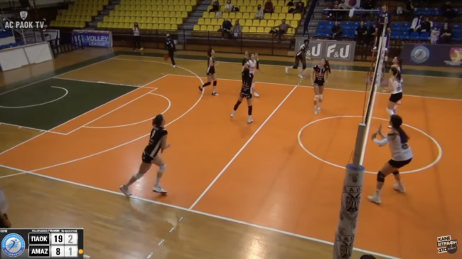 AC PAOK TV 유튜브 중계화면 캡쳐