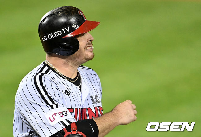 LG 트윈스 외국인 타자 저스틴 보어./OSEN DB