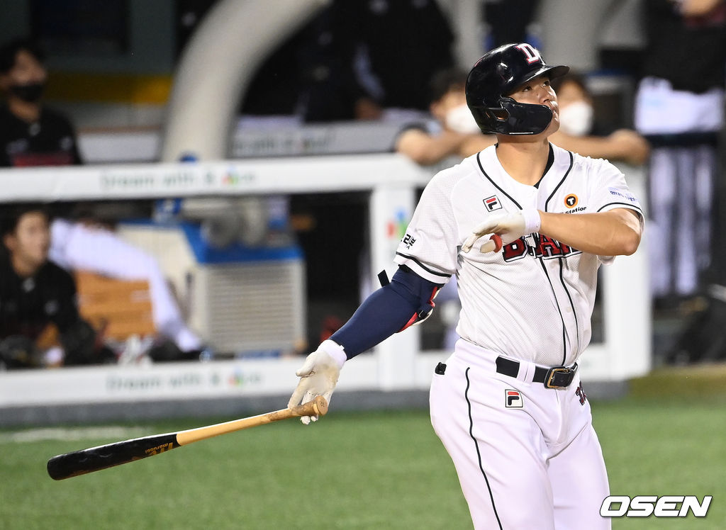 두산 베어스 김재환. /OSEN DB