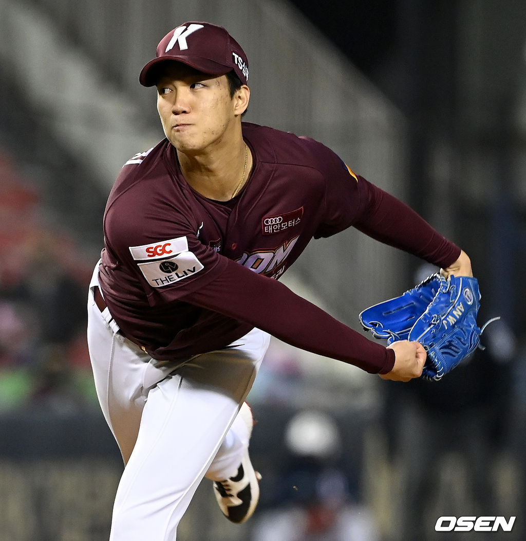 키움 히어로즈 안우진. /OSEN DB