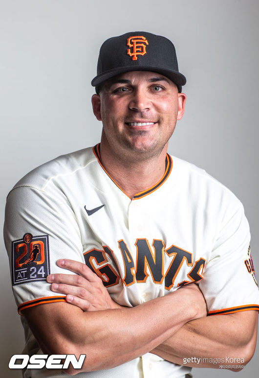 [사진] 텍사스 레인저스의 신인 벤치 코치로 선임된 도니 에커 전 샌프란시스코 타격 코치.ⓒGettyimages(무단전재 및 재배포 금지)