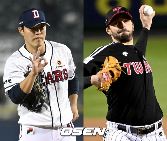 최원준-수아레즈 /OSEN DB