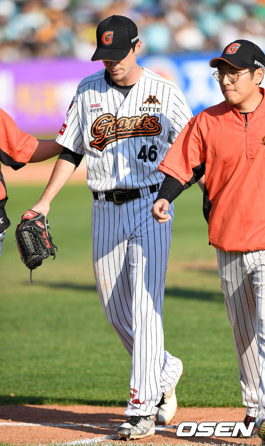 롯데 자이언츠 시절 레일리 /OSEN DB