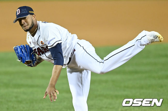 두산 베어스 아리엘 미란다 /OSEN DB