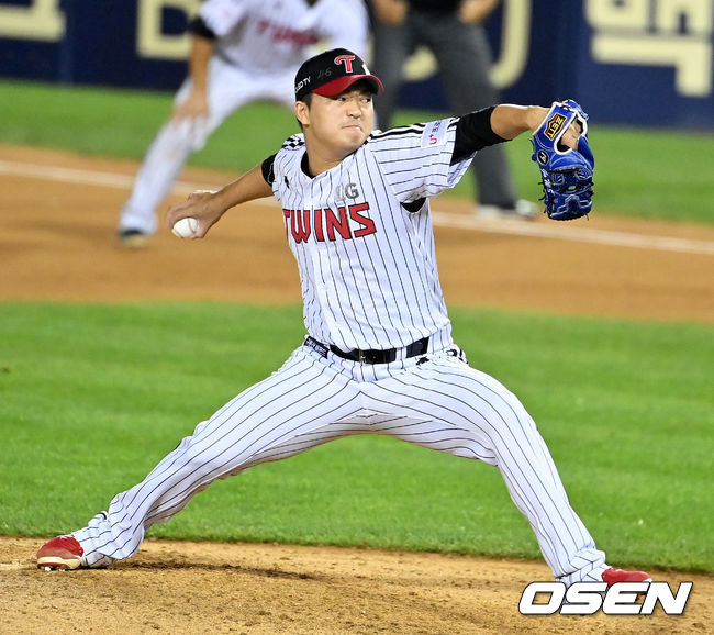 LG 트윈스 투수 고우석./OSEN DB