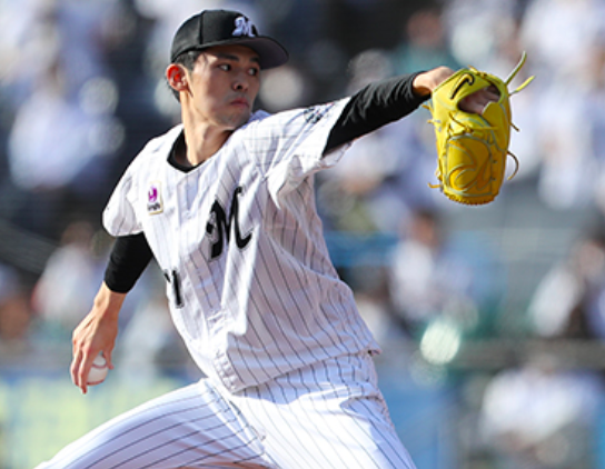 사사키 로키 /지바 롯데 마린스 홈페이지