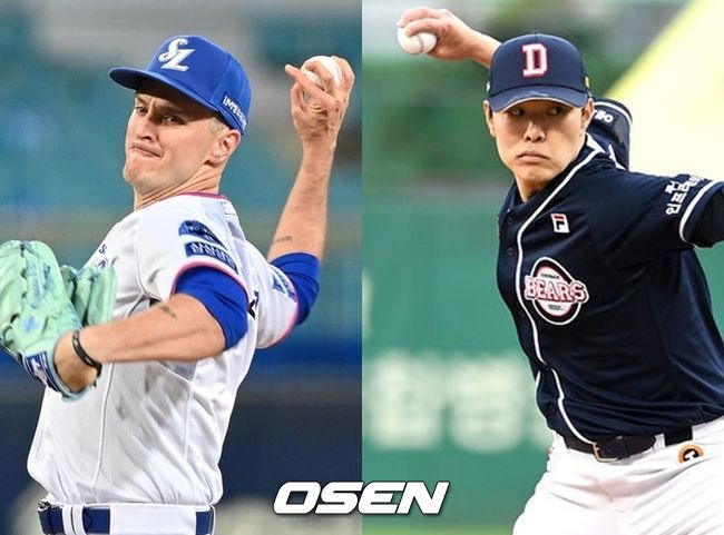 데이비드 뷰캐넌-최원준 / OSEN DB