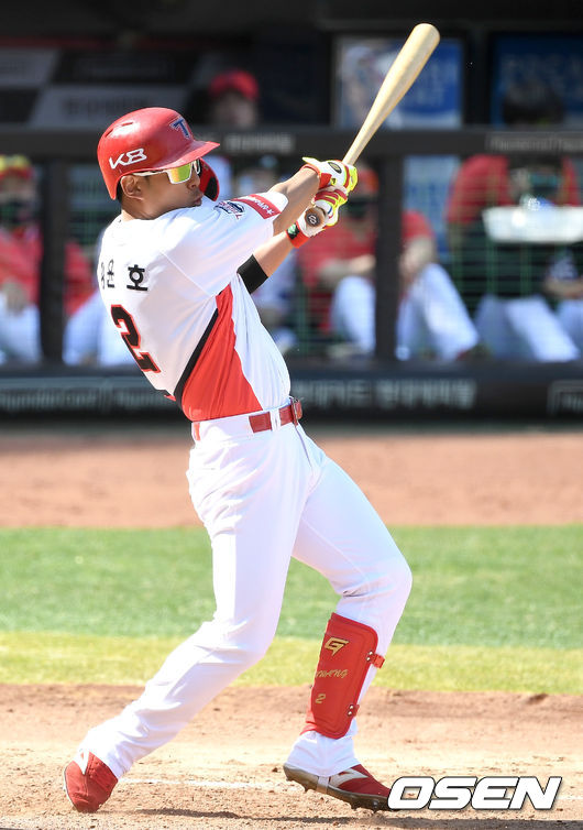 KIA 타이거즈에서 뛰던 황윤호. / OSEN DB