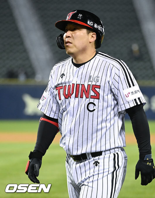 LG 트윈스 김현수. /OSEN DB