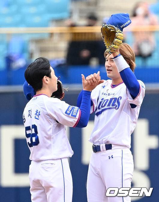 김지찬과 김상수 / OSEN DB