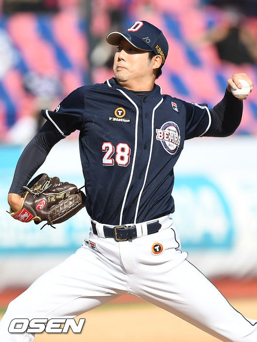 두산 장원준 / OSEN DB